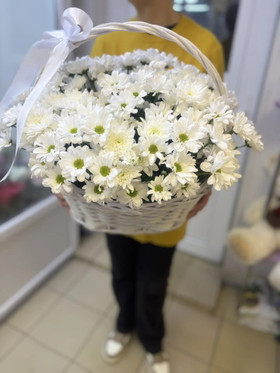 Корзина Ромашковое поле