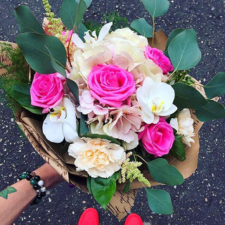 Купить с доставкой. Букет " Очарование"