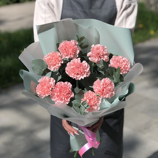 Купить с доставкой. Букет из диантусов