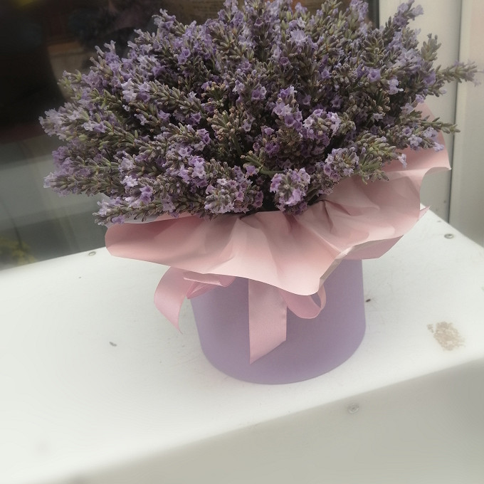 Лавандовая коробка