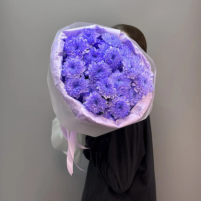 Букет "Юпитер" с хризантемами